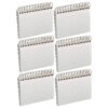 ERSESS40282-6.jpg Spiral Index Cards, 3" x 5", White, Ruled, 50 Per Pack, 6 Packs