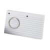 JustFlip-it! Punched & Perfed Study Cards, 3" x 5", 75 Per Pack, 12 Packs