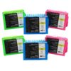 ERSESS73138-6-1.jpg View Front Spiral Index Cards 3" x 5" Poly Cover, Pack of 6