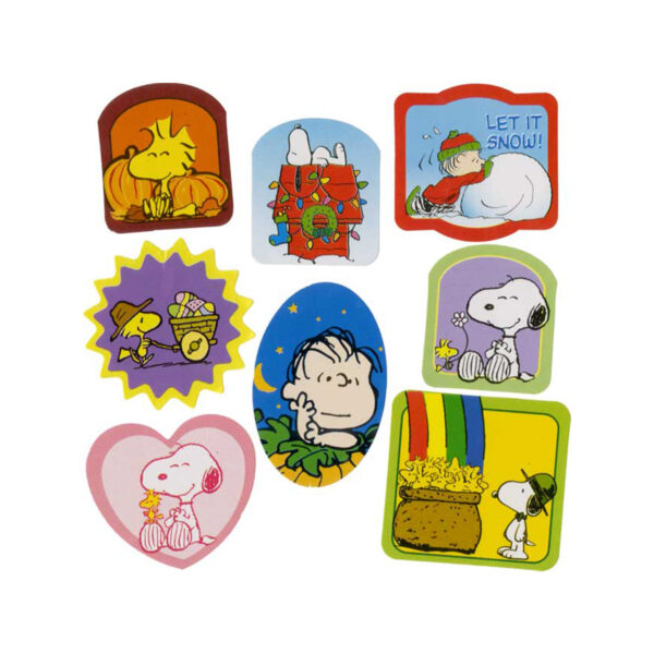 Peanuts Seasons and Holidays Sticker Book, Pack of 6