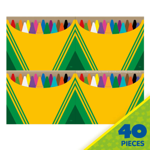 Crayola Name Tags, 2-7-8" x 2-1-4", 40 Per Pack, 6 Packs