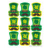 St. Pat's Hats Giant Stickers, 36 Per Pack, 12 Packs