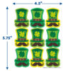 St. Pat's Hats Giant Stickers, 36 Per Pack, 12 Packs