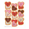LOVE Valentine's Day Giant Stickers, 36 Per Pack, 12 Packs