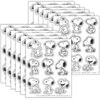 Peanuts Snoopy Giant Stickers, 36 Per Pack, 12 Packs