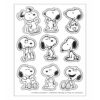 Peanuts Snoopy Giant Stickers, 36 Per Pack, 12 Packs