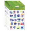 Grape Scented Stickers, 80 Per Pack, 6 Packs
