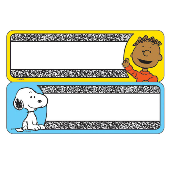 Character Stickers 9 up 650022 Peanuts Composition Label Stickers, 56 Per Pack, 6 Packs