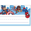 Marvel Super Hero Self-Adhesive Name Plates, 36 Per Pack, 3 Packs