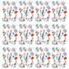 Cat in the Hat Characters Window Clings, 12 Sheets