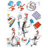 Cat in the Hat Characters Window Clings, 12 Sheets