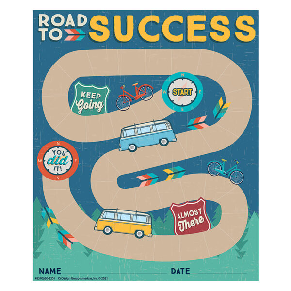 Adventurer Mini Reward Chart with Stickers, 36 Per Pack, 3 Packs