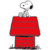 Snoopy on Dog House Paper Cut Outs, 36 Per Pack, 3 Packs