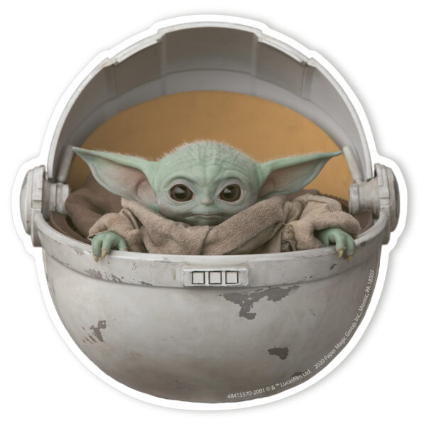 Star Wars The Mandalorian Paper Cut Outs, 36 Per Pack, 3 Packs