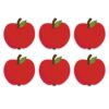 A Teachable Town Apples Paper Cut-Outs, 36 Per Pack, 6 Packs