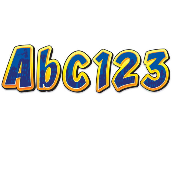 Marvel Super Hero Adventure Deco Letters, 223 Per Pack, 3 Packs