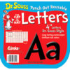 Dr. Seuss Black Deco 4" Letters, 217 Per Pack, 3 Packs