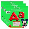 Mickey Mouse Clubhouse Mickey Red Deco 4" Letters, 216 Per Pack, 3 Packs