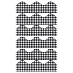 Gingham Extra Wide Deco Trim, 37 Feet Per Pack, 6 Packs
