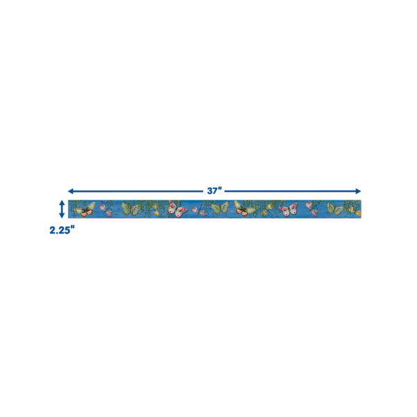 Curiosity Garden Butterfly Deco Trim, 37 Feet Per Pack, 6 Packs