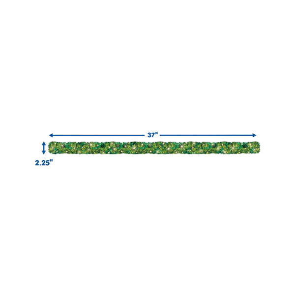 Curiosity Garden Twinkle Hedge Deco Trim, 37 Feet Per Pack, 6 Packs