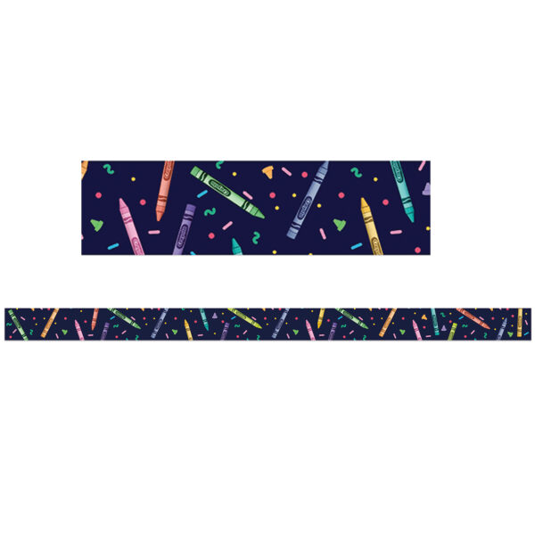 Crayola Colors of Kindness Deco Trim, 37 Feet Per Pack, 6 Packs