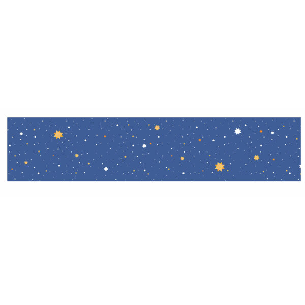 Once Upon A Dream Starry Night Deco Trim, 37 Feet Per Pack, 6 Packs