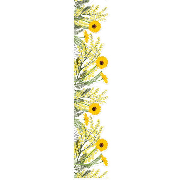 The Hive Floral Extra Wide Deco Trim, 37 Feet Per Pack, 6 Packs