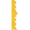 The Hive Honeycomb Extra Wide Deco Trim, 37 Feet Per Pack, 6 Packs