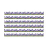Curiosity Garden Die-Cut Floral Extra Wide Deco Trim, 37 Feet Per Pack, 6 Packs