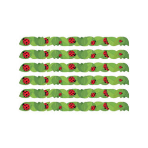 Ladybugs Extra Wide Deco Trim, 37 Feet Per Pack, 6 Packs