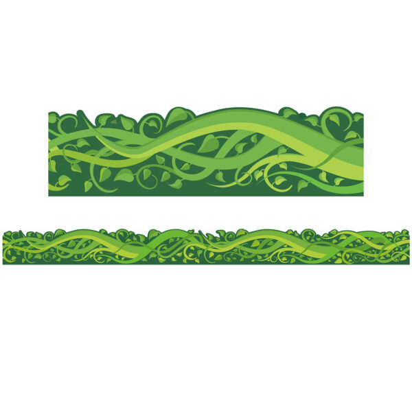 Once Upon A Dream Vines Extra Wide Die-Cut Deco Trim, 37 Feet Per Pack, 6 Packs