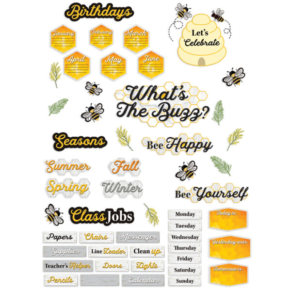 ERSEU-847810_1.jpg The Hive Classroom Organization Bulletin Board Set