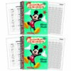 Mickey Lesson Plan & Record Book, Pack of 2
