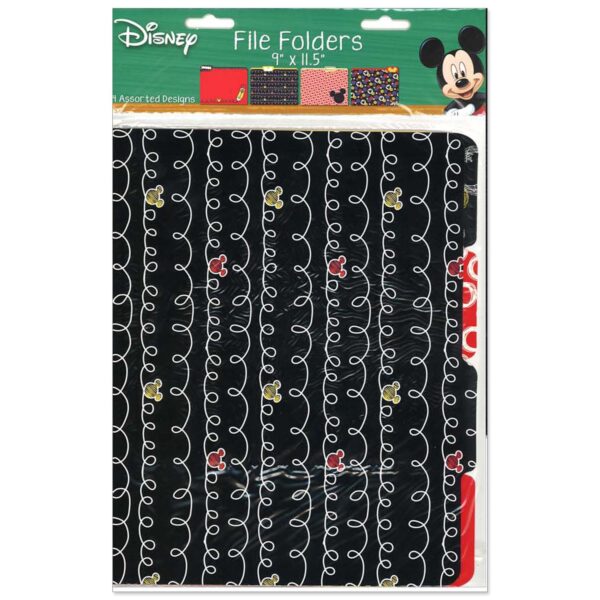 Mickey Color Pop! File Folders, 4 Per Pack, 6 Packs