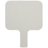 ERSFLP10038-12_3.jpg Single-Sided Rectangular Dry Erase Answer Paddle, 8" x 9.75", Pack of 12