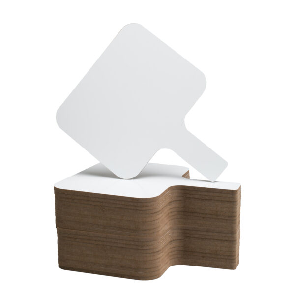ERSFLP10040.jpg Rectangular Dry Erase Answer Paddle, Class Pack of 24