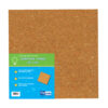 Natural Cork Tiles, 12" x 12", 4 Per Pack, 2 Packs