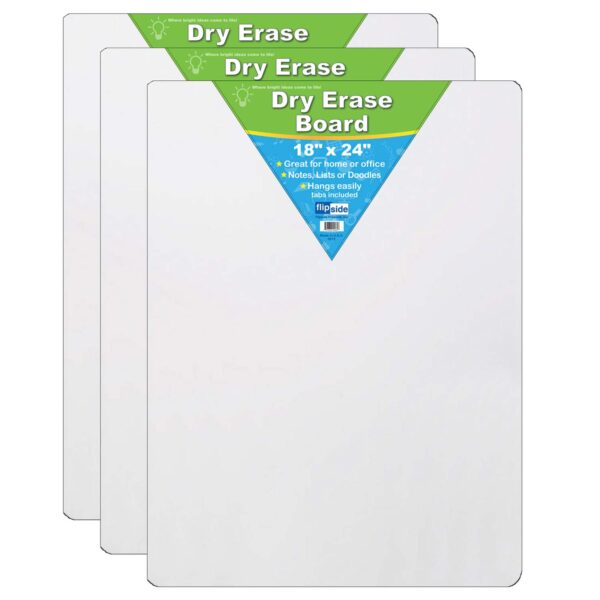 ERSFLP10085-3.jpg Dry Erase Board, 18" x 24", Pack of 3