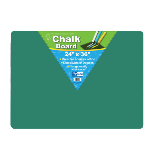 Chalkboard, 24" x 36", Green, Pack of 2