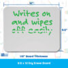 ERSFLP10164_1.jpg Dry Erase Board Bulk, 9.5" x 12", Pack of 12
