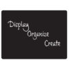Chalk Board, 24" x 36", Black, Pack of 2