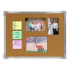 Aluminum Framed Cork Board, 18" x 24"