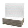 ERSFLP12076.jpg Two-Sided Magnetic Dry Erase Board, 9" x 12", Ruled, Pack of 24