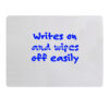 Two-Sided Dry Erase Board, 5" x 7", White, Pack of 12