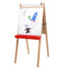 Child's Deluxe Double Easel, Green Chalkboard-Dry Erase Board, 44" T x 19" W