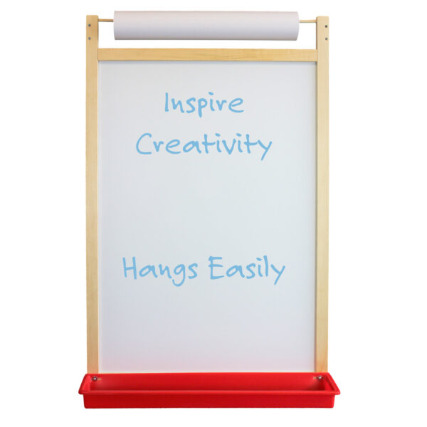 ERSFLP17401_1.jpg Magnetic Dry Erase Wall Easel with Paper Roll