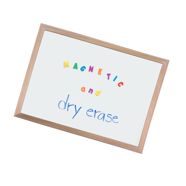 ERSFLP17730_1.jpg Wood Framed Magnetic Dry Erase Board, 24" x 36"