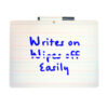 ERSFLP19034-3_1-1.jpg Two-Sided Primary Ruled-Blank Dry Erase Board with Attached Marker, 9" x 12", Pack of 3