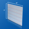 ERSFLP20034_4.jpg Dry Erase Learning Mat, Two-Sided Red & Blue Ruled-Plain, 9" x 12", Pack of 12